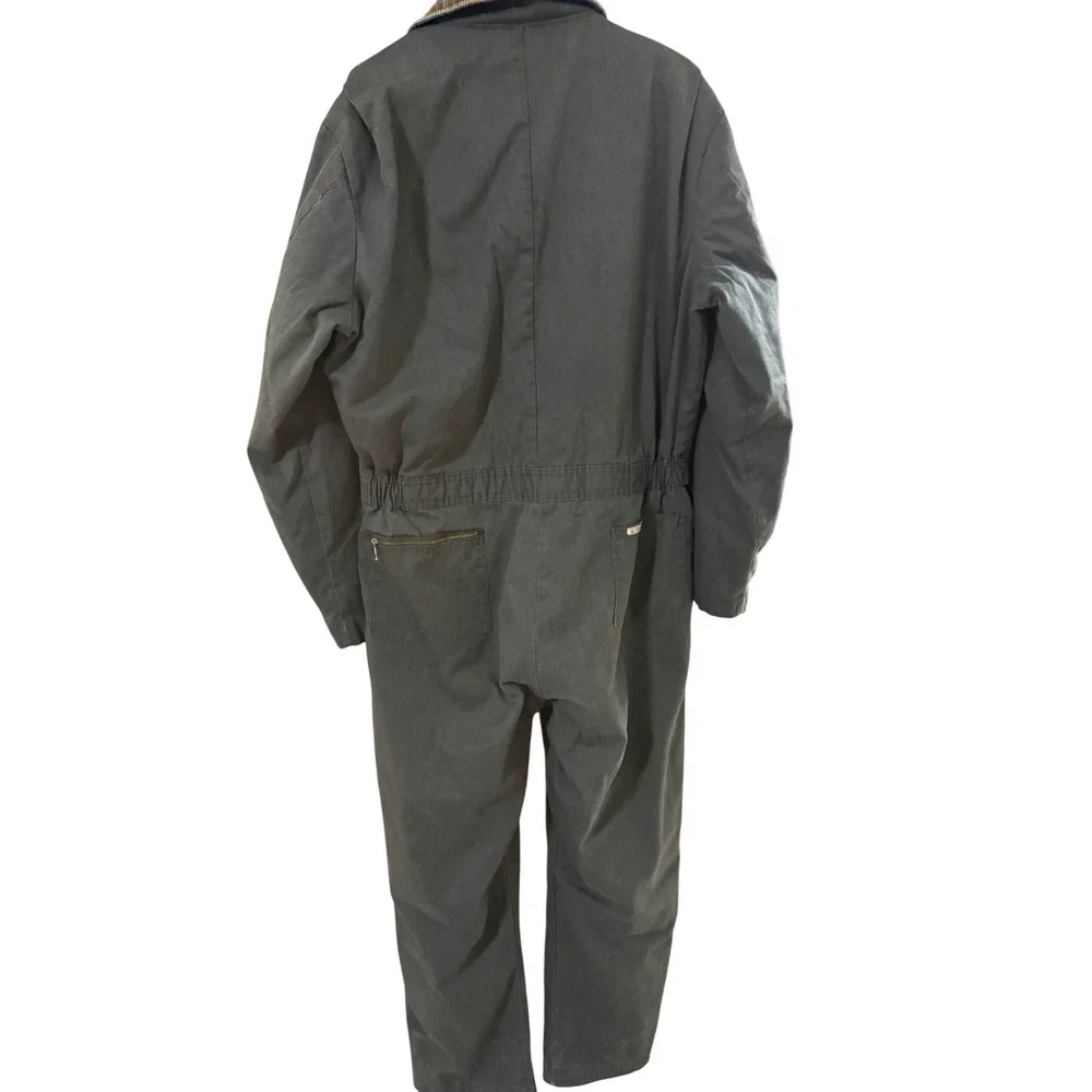 Walls Blizzard-Pruf Mens‎ Insulated Workwear Coveralls Black USA Made Large Tall